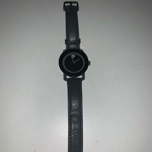 Movado BOLD women’s black watch with diamonds